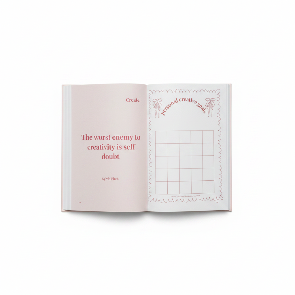 The Creative Journal - Pink