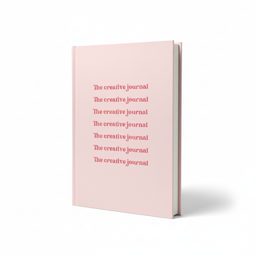 The Creative Journal - Pink mockup